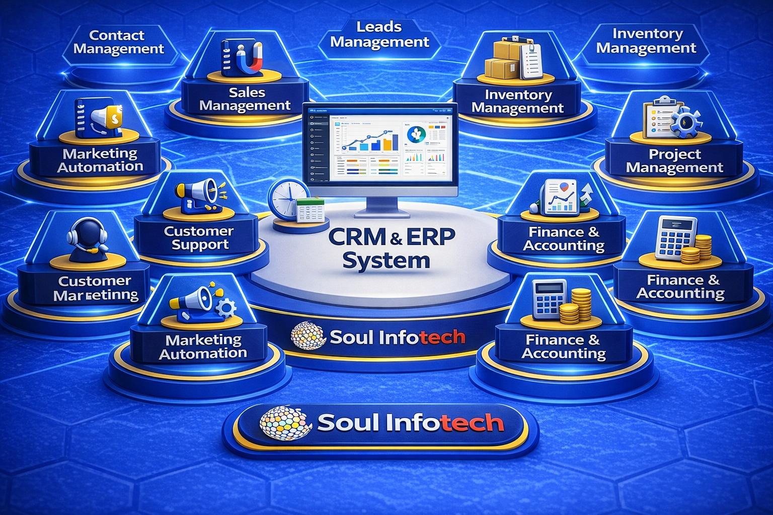 🚀 CRM + ERP Software